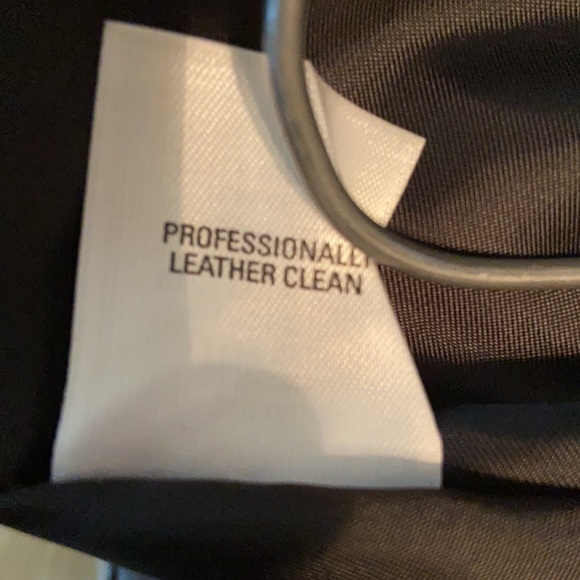 NORDSTROM Black Leather Pants - Picture 9 of 9